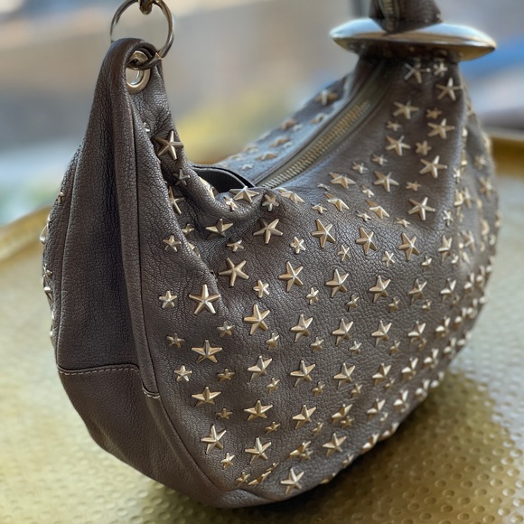 Jimmy CHOO Stars Studs Shoulder Bag - Picture 12 of 17